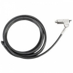 Targus Candado de Llave para Laptops, 1.8 Metros, Negro