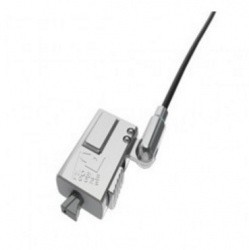 Compulocks Candado de Llave para Laptop, Negro/Plata