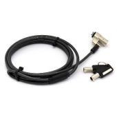 Candado De Llave Brobotix 6001639 Para Laptop 1.8M Negro