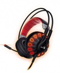 Genius Audífonos Gamer HS-G680 7.1, Alámbrico, 3.5mm, Negro