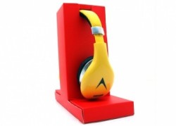 Maxell Audífonos Avio AVI-300, Alámbrico, 3.5mm, Amarillo