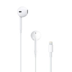 Apple Audífonos EarPods con Control Remoto, Lightning, Blanco