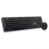 Kit Teclado Y Mouse Ghia Gt5000 Alambrico Usb Negro