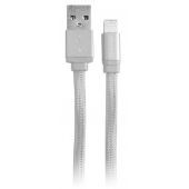 Cable Usb A Lightning Vorago Cab-119 Blanco 1 Metro Bolsa