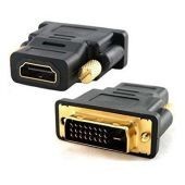 Adaptador Brobotix Dvi-D Macho A Hdmi Hembra Negro/Dorado 103750