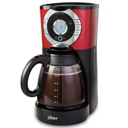 Cafetera Roja Programable 12 Tazas Oster