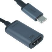 Cable Adaptador Ovaltech Usb-C Macho Hdmi Hembra 4K 30Hz Negro Ovc-Hdmi