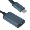Cable Adaptador Ovaltech Usb-C Macho Hdmi Hembra 4K 30Hz Negro Ovc-Hdmi