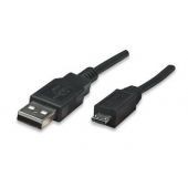 Cable Manhattan Usb 2.0 A Macho A Micro Usb 2.0 B Macho 1M 307161