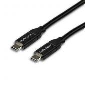 Cable Startech Usb C Macho A Usb C Macho 2M Negro Usb2C5C2M