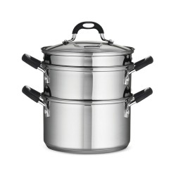 Olla Multiuso Acero Inox 4Pz. Style Tramontina