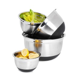 Set 4 Bowls Acero Inoxidable Ttu-Q4782