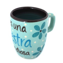 Taza Capuchino Eres una Maestra Grandiosa
