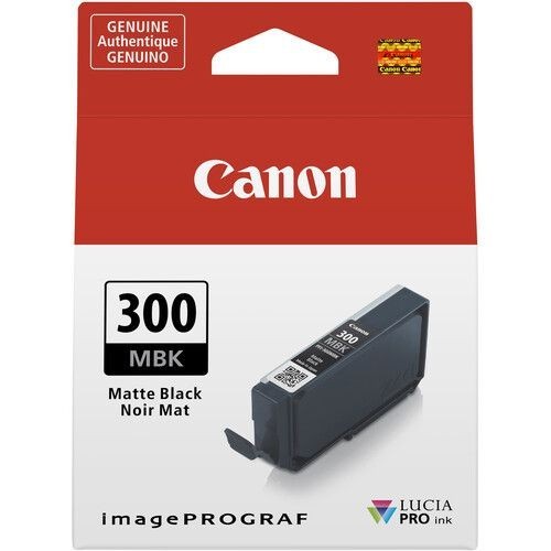 Cartucho de Tinta CANON PFI-300 Negro Mate
