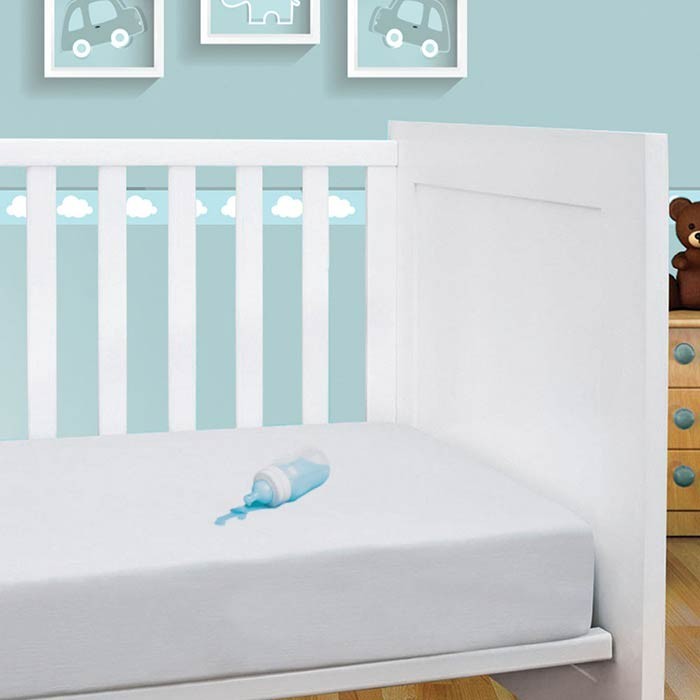Protector De Cama Cuna Impermeable