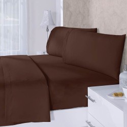 Juego de Sabana Ultra Cotton Cafe Matrimonial