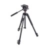 Kit Tripié Manfrotto MK190X3-2W de Aluminio con Cabeza Fluida