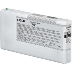 Cartucho de Tinta EPSON T9139 UltraChrome HD Light Light Negro
