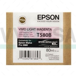 Cartucho de Tinta EPSON T580B00 Magenta claro