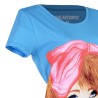 Playera Estampado Cuadro Mujer Labios Phiilantrophy