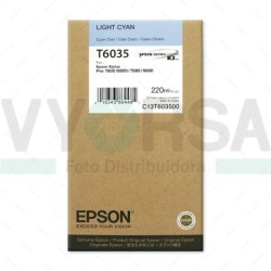 Cartucho De Tinta EPSON T6035 STYLUS Cyan Light