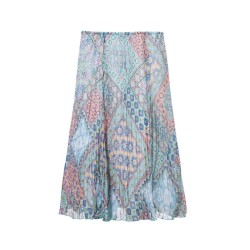 Falda Larga Estampada Ruby Rd