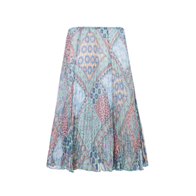 Falda Larga Estampada Ruby Rd