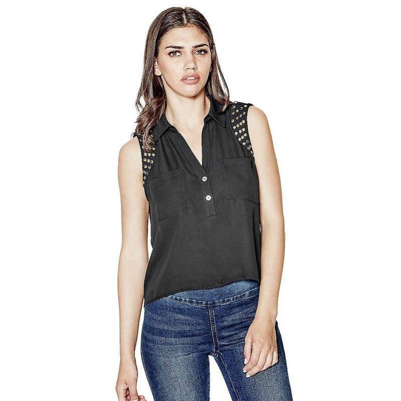 Blusa con Aplicaciones G By Guess