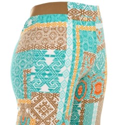 Pantalón Ruby Rd Plus, Estampado