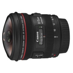 Lente Canon EF 8-15mm f/4L FISHEYE USM