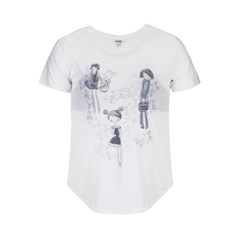 Playera Plus Estampada Jeanious