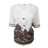 Blusa con Botones al Frente Mabel