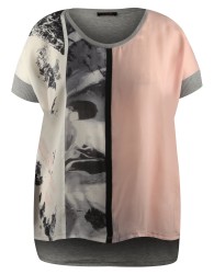 Blusa Dex Plus, Estampada