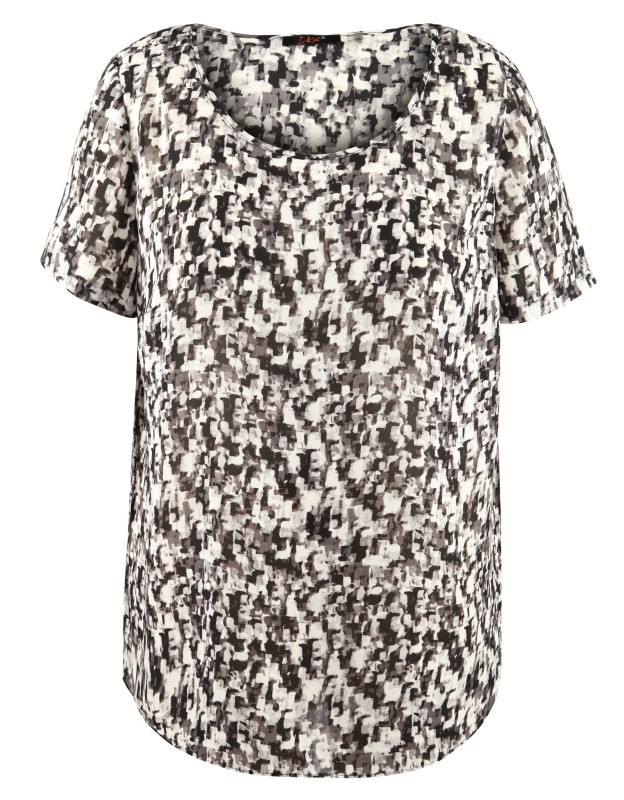Blusa Dex Plus, Estampada