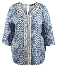 Blusa Dex Plus, Estampada
