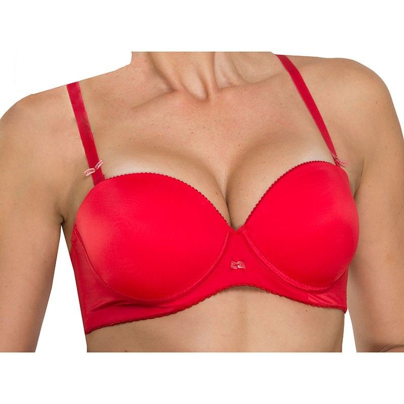 Coordinado con brassier strapless