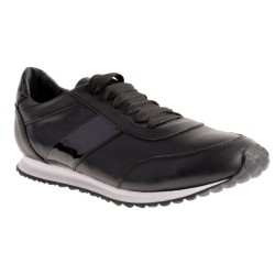 Tenis Textura Combinada Suela Blanca Elle 1004 Ng