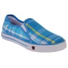 Tenis Slip On con Madras Dama Polo Club Mod. Mw 701-07