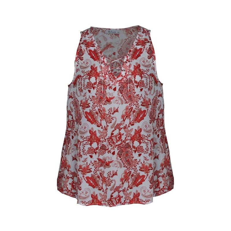 Blusa Estampada Blue