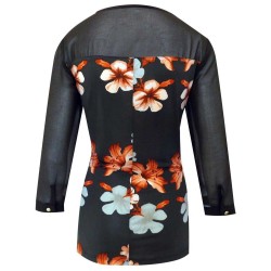 Blusas con Estampado Combinado