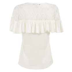Blusa Lisa con Escarola Apostrophe