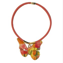 Collar Dije Mariposa