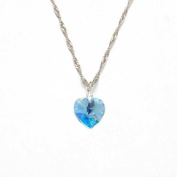 COLLAR CORAZON BLUE SHADE
