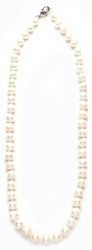 Collar de Perlas Sidney 40Cm X 6Mm Blanco
