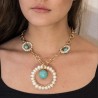 Collar Aro de Perlas