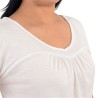 Blusa Cuello V Sin Mangas