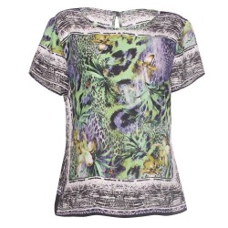Blusa con Estampado de Flor Novenna Collection