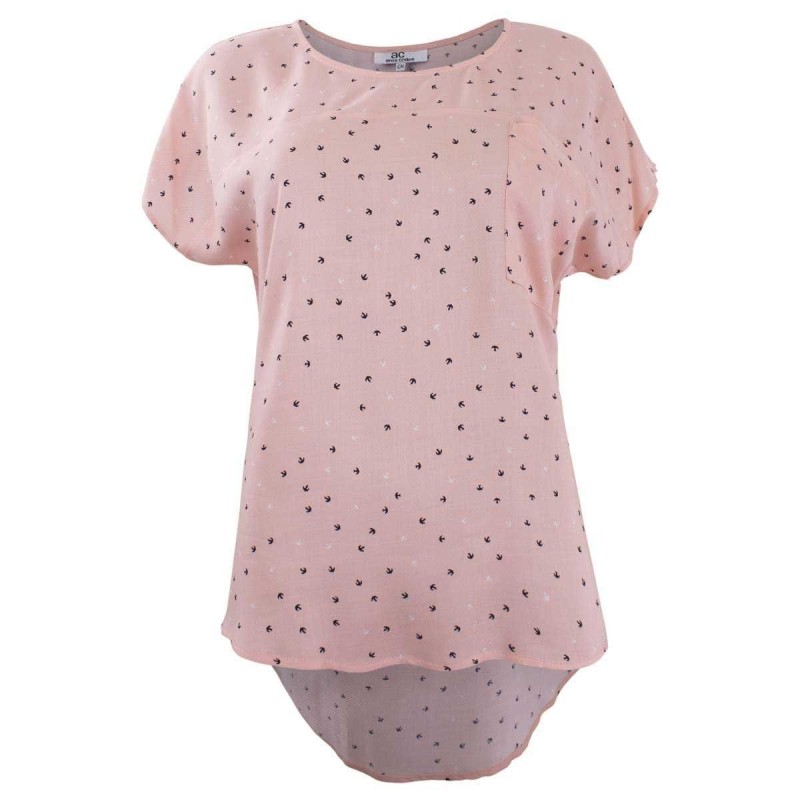 Blusa Estampado Golondrinas Area Code