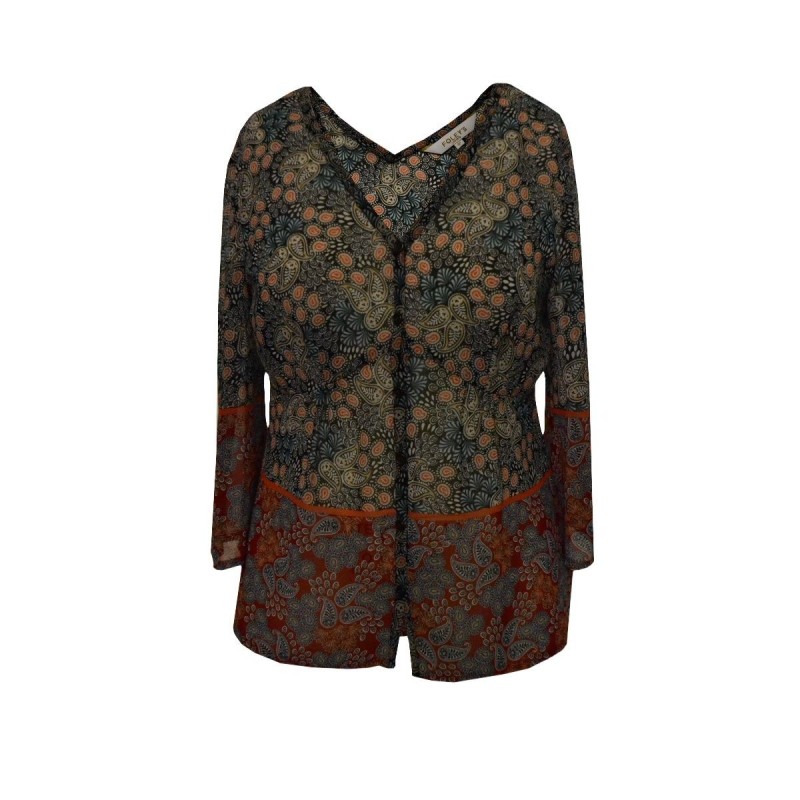 Blusa Estampado Cachemira Foley's