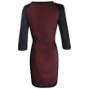 Vestido Combinado Area Code